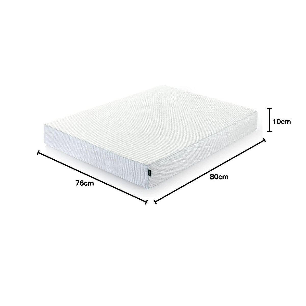 10 Inch Green Tea Cooling Gel Memory Foam Mattress, Fiberglass Free, Cooling Gel Foam, Pressure Relieving, Bed-in-a-Box, King