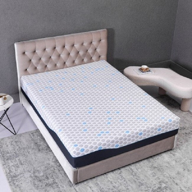 10 Inch King Size Memory Foam Mattress, Mattress in A Box, Gel Memory Foam Infused Bamboo Charcoal