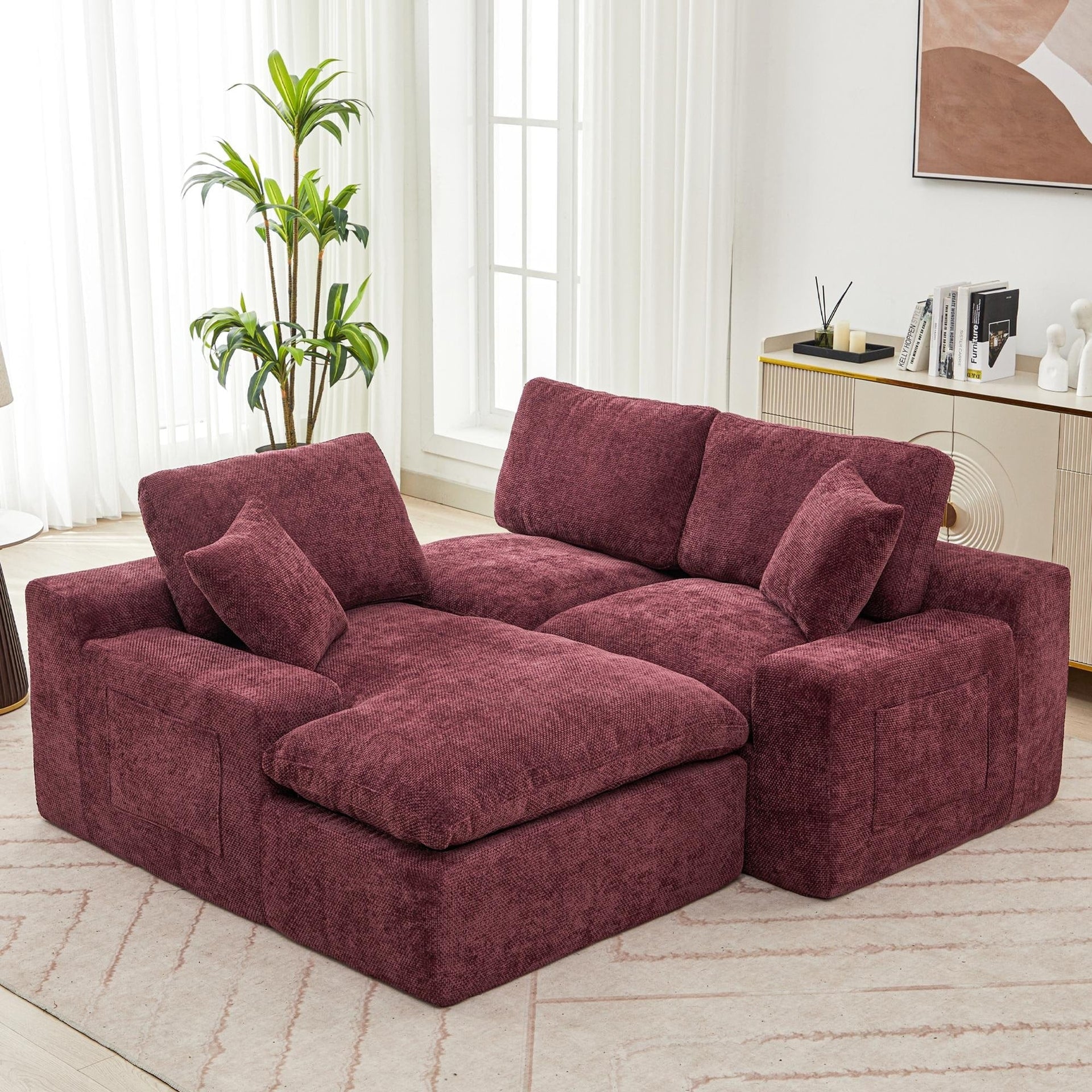 107.9inch Cloud Sectional Sofa
