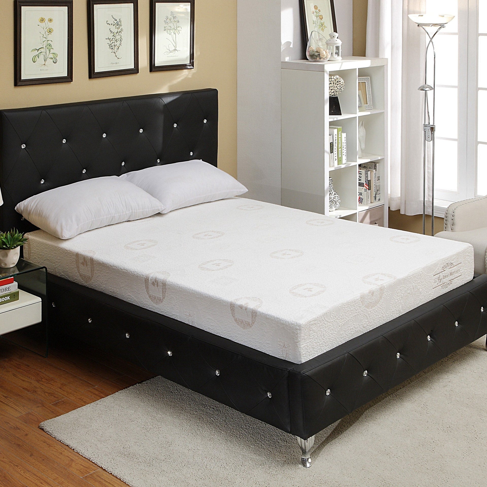 10″ Green Tea Extract Infused Memory Foam Mattress