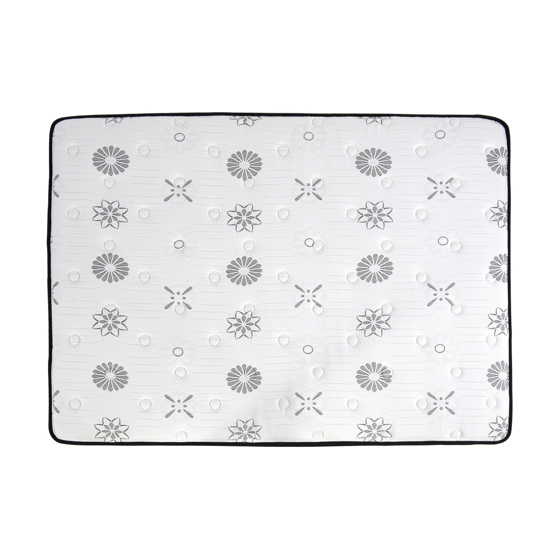 12 Highly Breathable Quilted Cover Hybrid Mattress in a Box