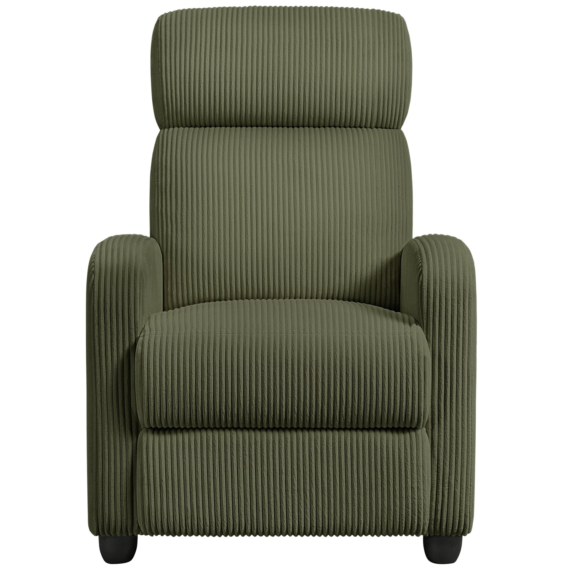 Yaheetech Adjustable Modern Upholstered Recliner Chair with Pocket Springs for Living Room
