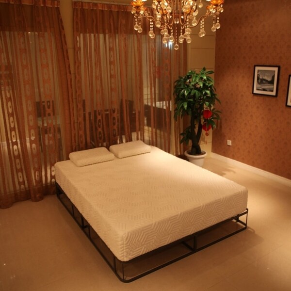 10 Traditional Firm 2 Layers Softness Mattress with 2 Pillows Set