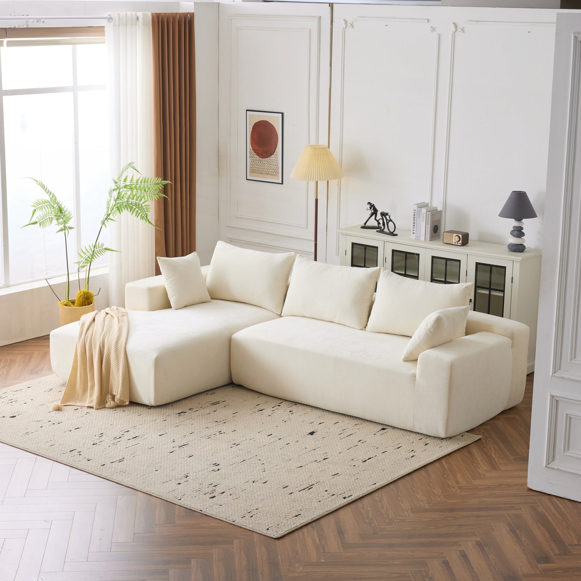 108X68 inch extra-deep modular sofa