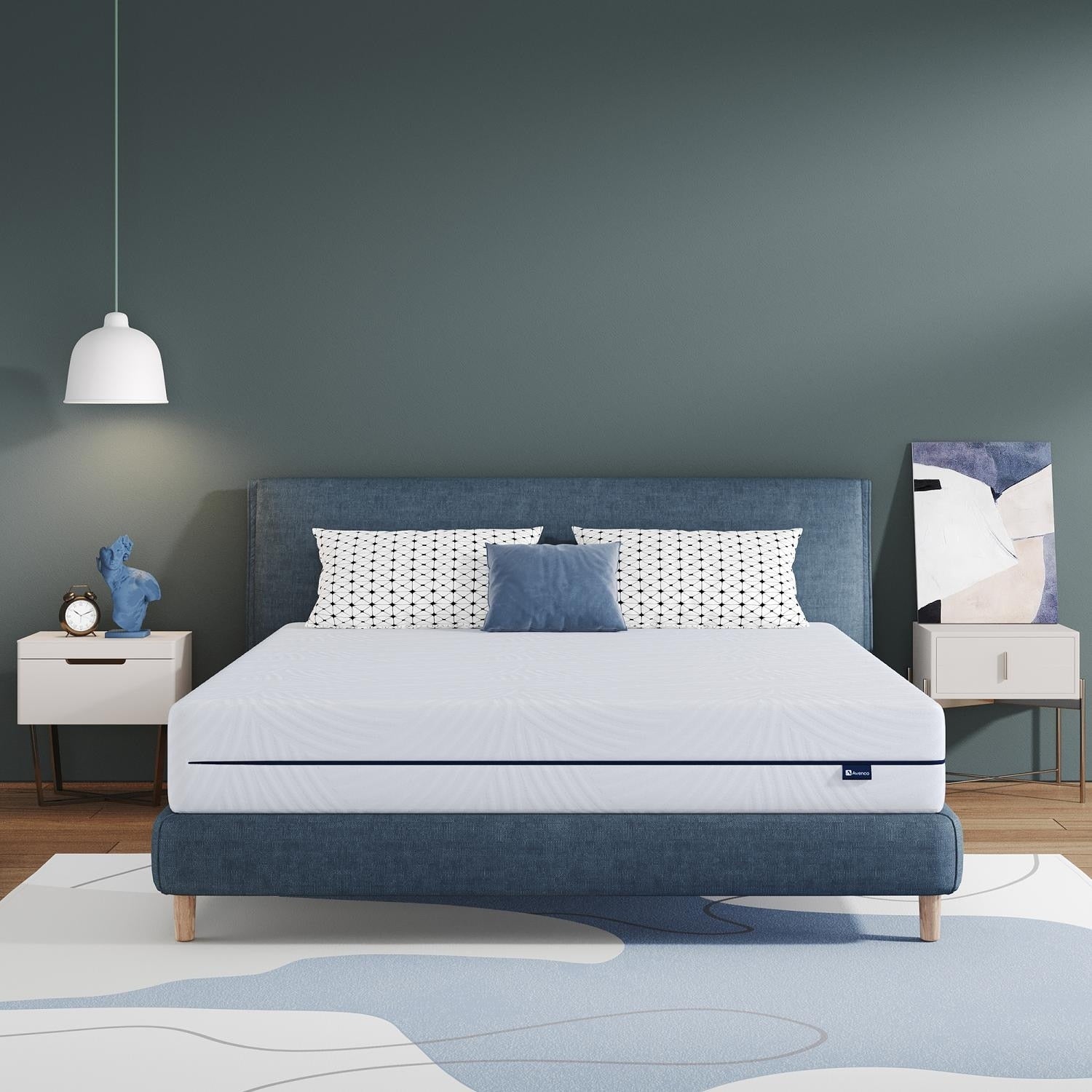 10'' Medium Gel Memory Foam Mattress in a Box with Detachable Cover