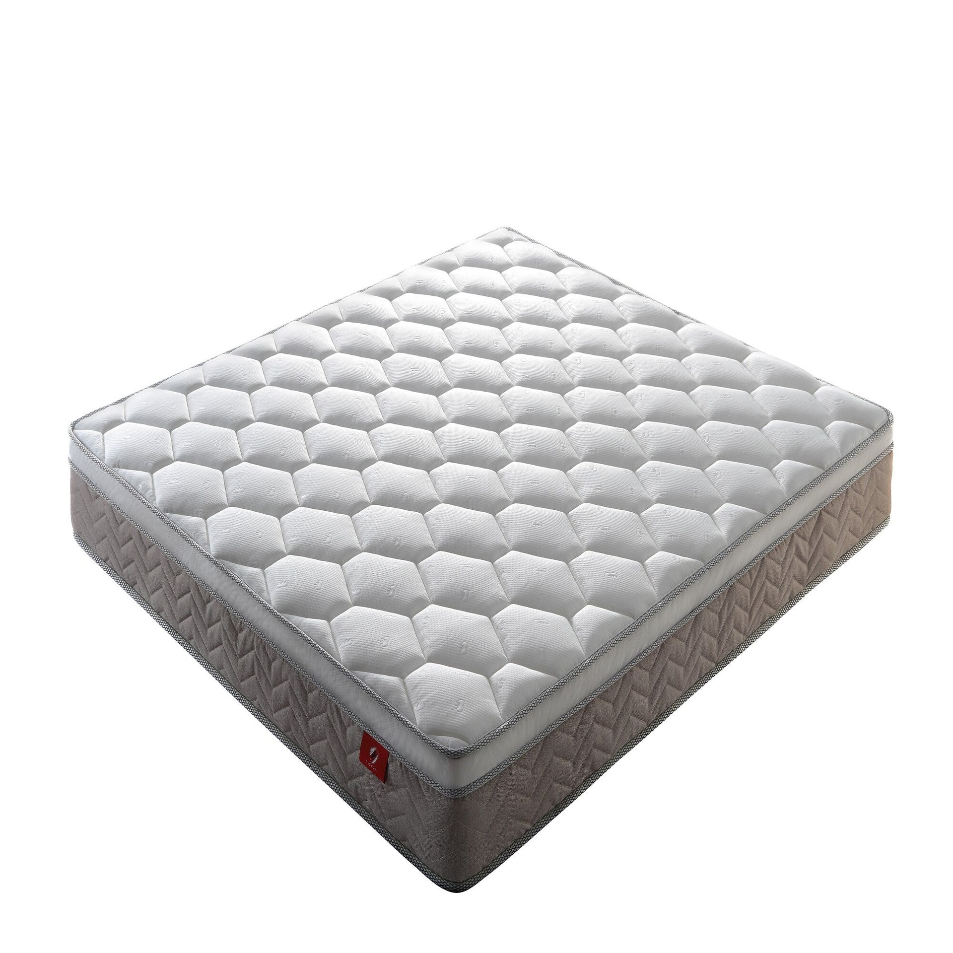 12 Inch Hybrid Mattress In A Box,Individual Pocket Coil, Medium Firm, Memory Foam Mattress