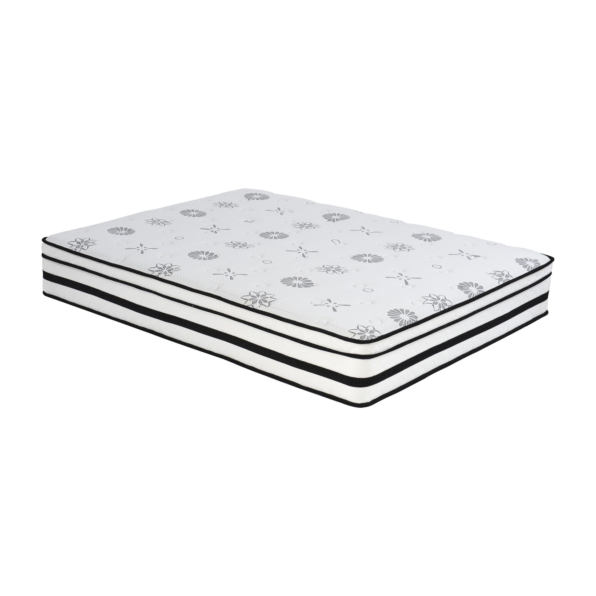 12 Highly Breathable Quilted Cover Hybrid Mattress in a Box