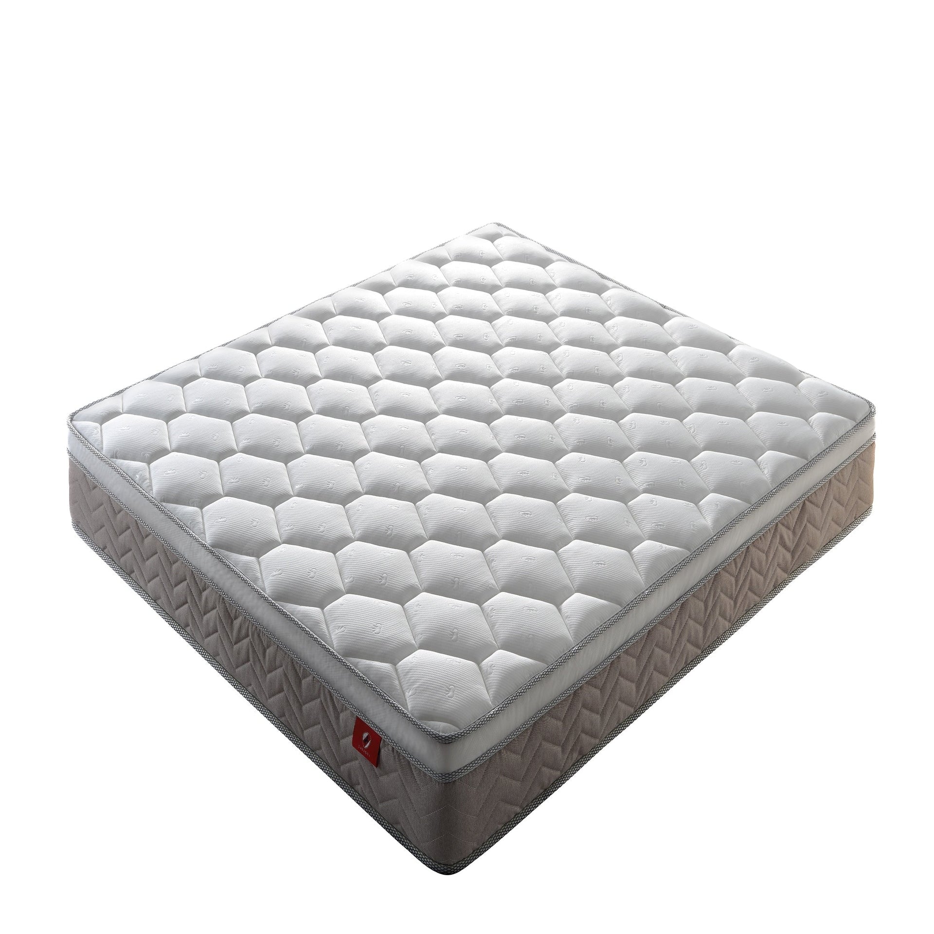 12 Mattress CertiPUR-US Certified Hybrid Memory Foam Pocket Spring Mattresses