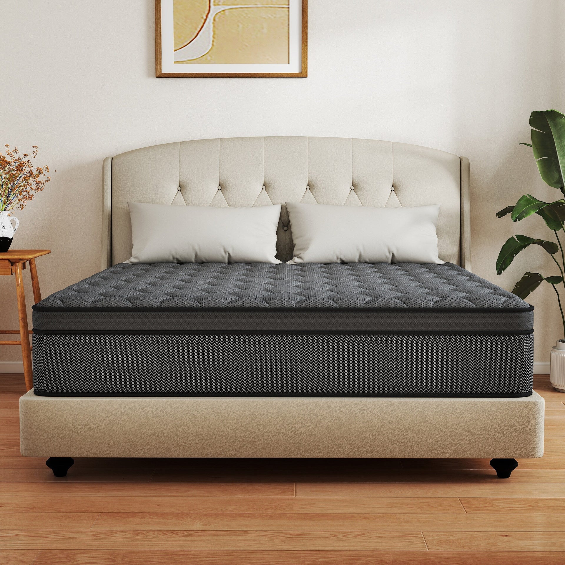 12 Medium Memory Foam Hybrid Mattress in a Box