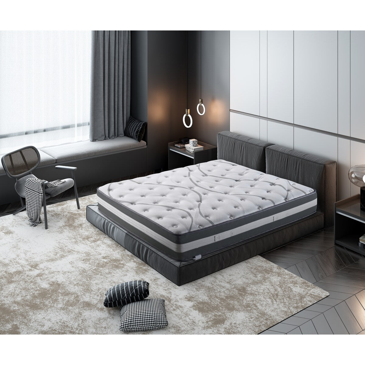 12'' Hybrid Pocket Spring Mattress