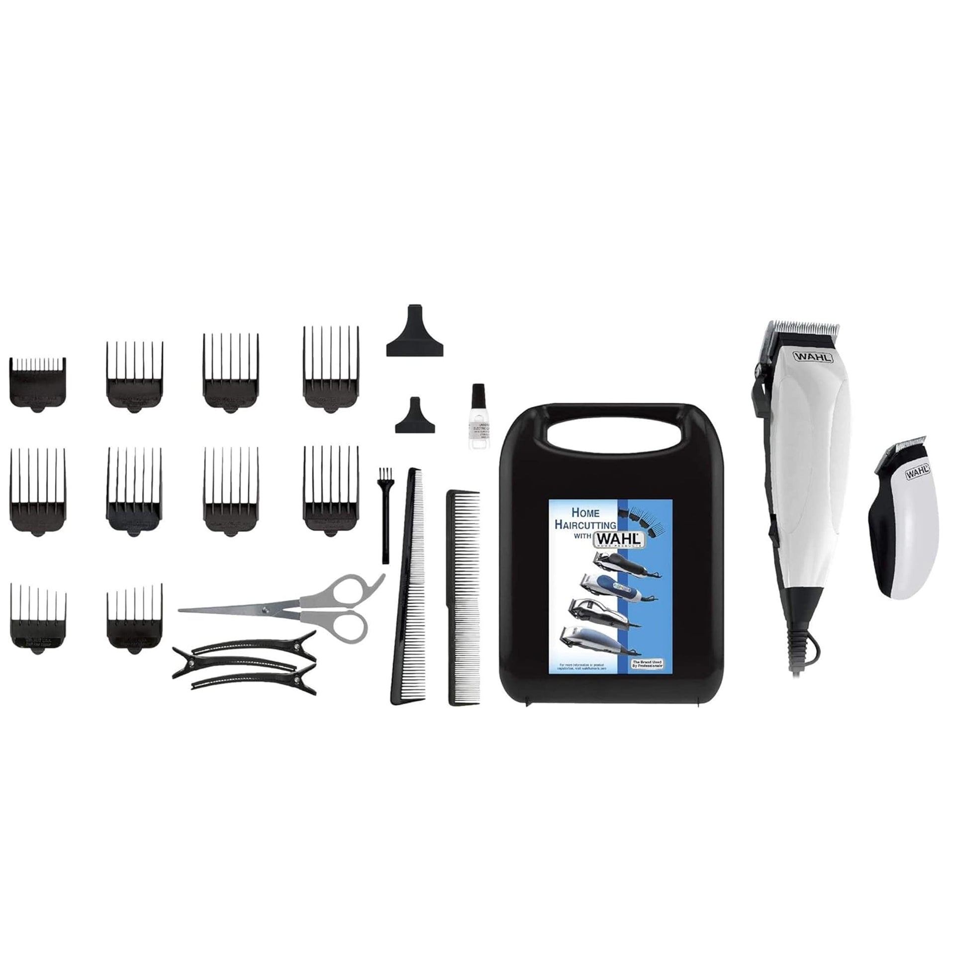 Wahl Pro 23 Piece Haircutting Kit with Detailer and Carry Case