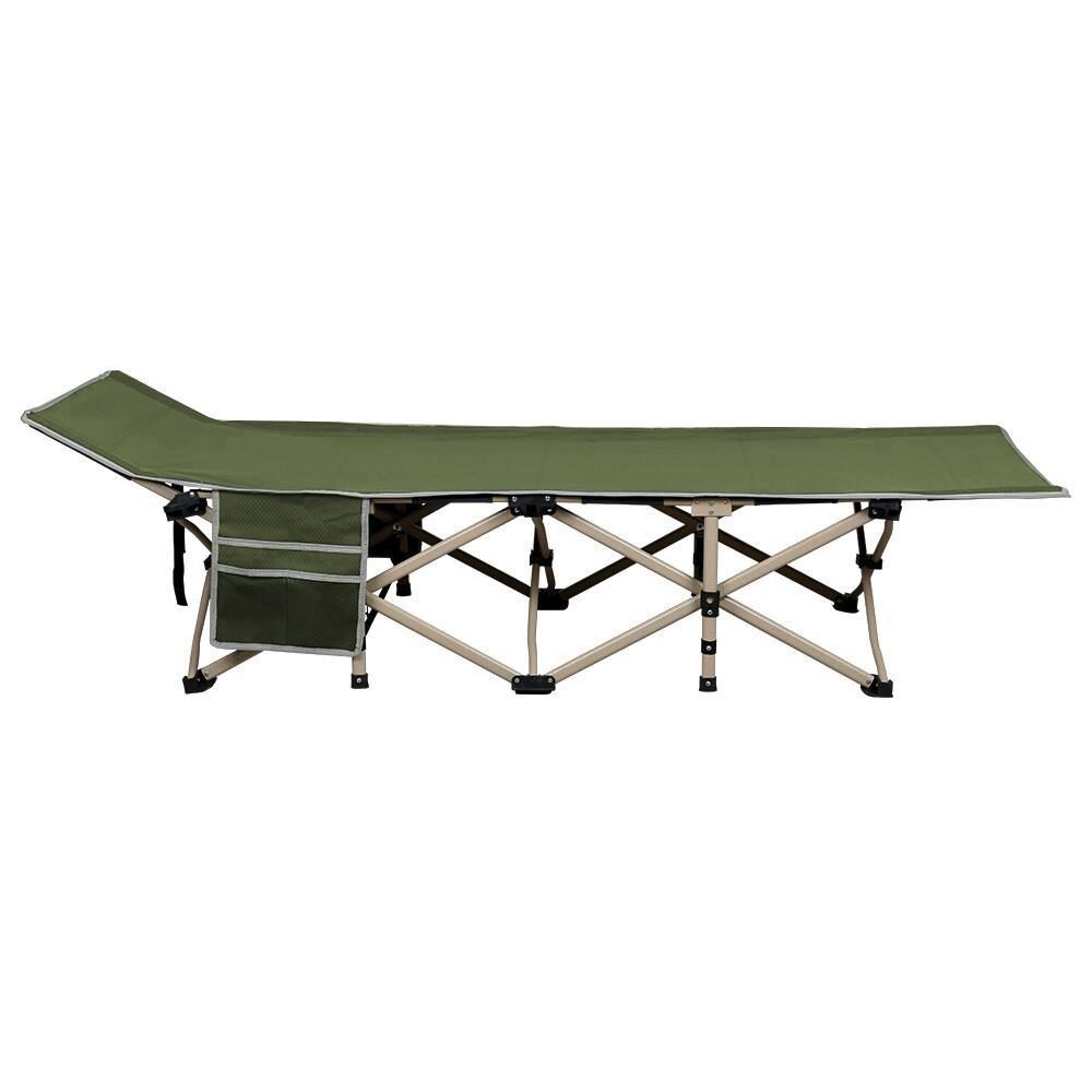Yaheetech Folding Camping Cot Portable Metal Folding Camping Bed Outdoor Indoor