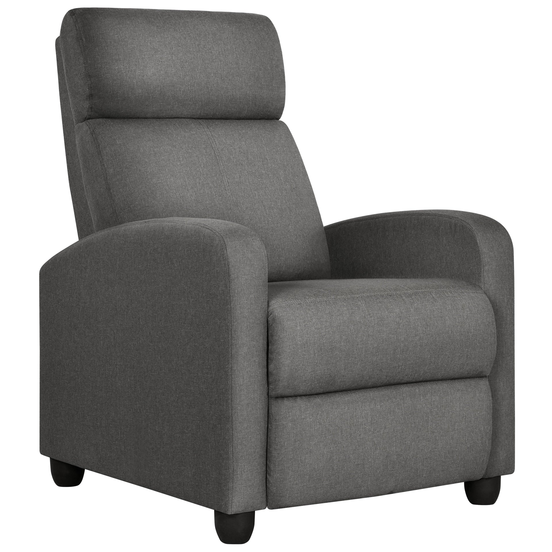 Yaheetech Modern Fabric Recliner Chair